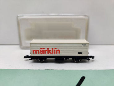 Märklin Z DC 8617 Containerwagen "Märklin" / Htt 12 / DB / OVP