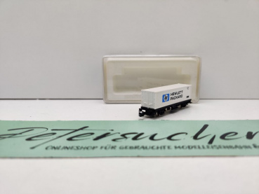 Märklin Z DC 8618 Containerwagen "Hewlett-Packard" / Htt 12 / DB / OVP