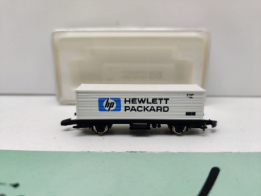 Märklin Z DC 8618 Containerwagen "Hewlett-Packard" / Htt 12 / DB / OVP