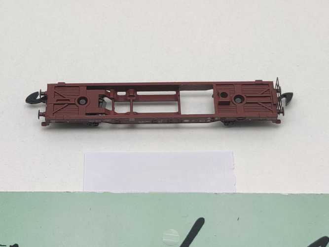 Märklin Z DC 8621 Huckepackwagen Sdkms707 362-3 / ohne Auflieger / DB