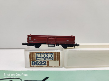 Märklin Z DC 8622 offener Güterwagen / E 037 (Omm 52) / DB / OVP