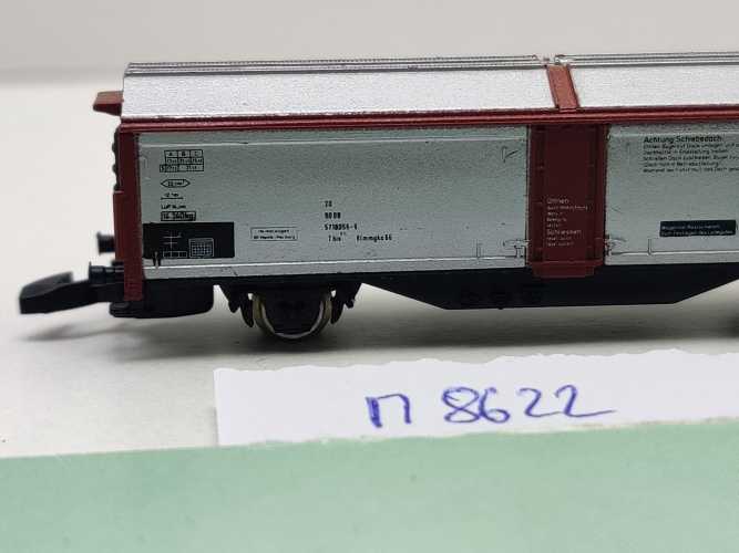 Märklin Z DC 8623 Schiebedach-Schiebewandwagen Tbis 850 / DB