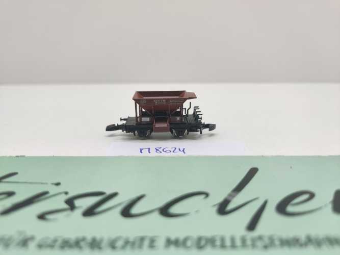 Märklin Z DC 8624 Selbstentlade-Schotterwagen / Talbot / DB