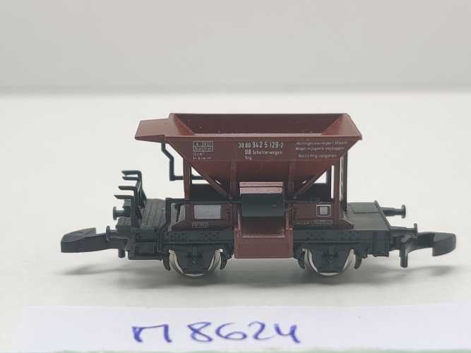 Märklin Z DC 8624 Selbstentlade-Schotterwagen / Talbot / DB