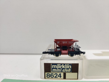 Märklin Z DC 8624 Selbstentlade-/ Schotterwagen / Talbot / DB / OVP