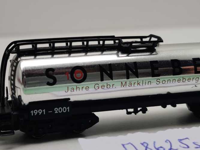Märklin Z DC 8625s2001 Kesselwagen Sonneberg "Int. Spielw. Messe 2001"
