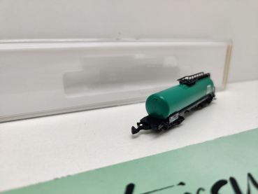 Märklin Z DC 8628 Mineralöl-Kesselwagen grün "BP" [P] / DB / OVP