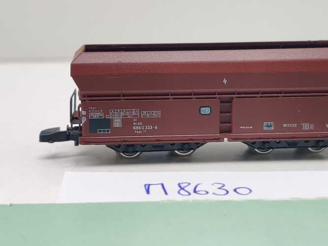 Märklin Z DC 8630 offener Drehgestell-Selbstentladewagen Fals 176 / DB