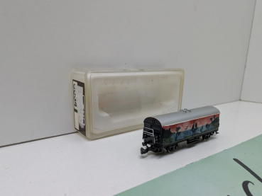 Märklin Z DC 8634 Kühlwagen "Karibikstrand m Segelboot" / OVP