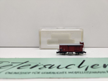 Märklin Z DC 8639 ged Güterwagen Bremserhaus G10 / DB / OVP
