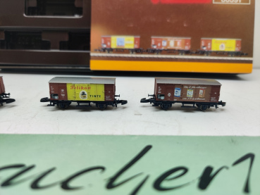 Märklin Z DC 86391 Güterwagen-Set / Wirtschaftswunder / DB / OVP