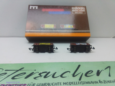 Märklin Z DC 86392 Güterwagen-Set 2 "Wirtschaftswunder" / OVP