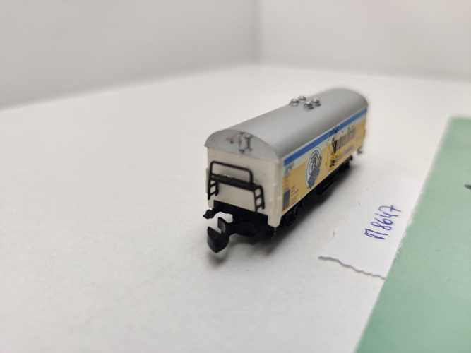 Märklin Z DC 8647 Bierwagen "Staufen-Bräu" Ichqrs 377 / Privatwagen