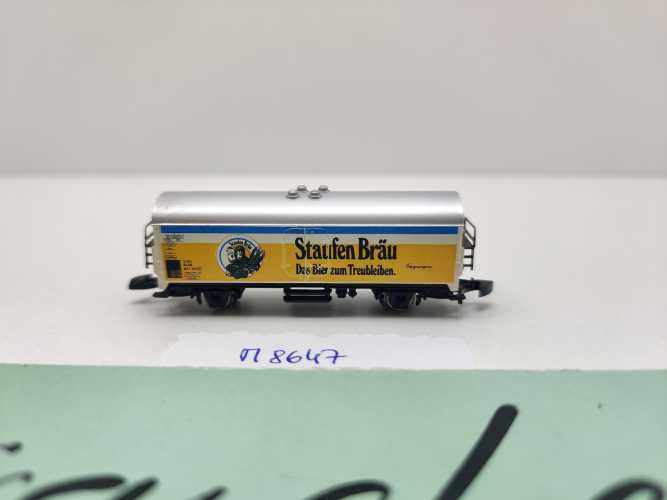 Märklin Z DC 8647 Bierwagen "Staufen-Bräu" Ichqrs 377 / Privatwagen