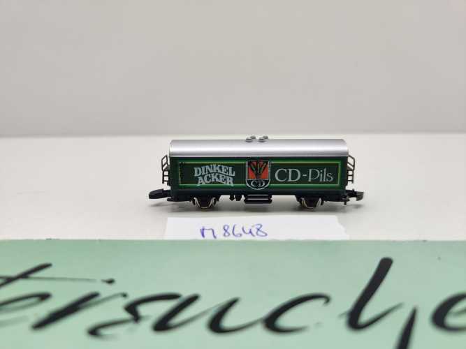 Märklin Z DC 8648 Bierwagen "Dinkelacker" Ichqrs / Privat, DB