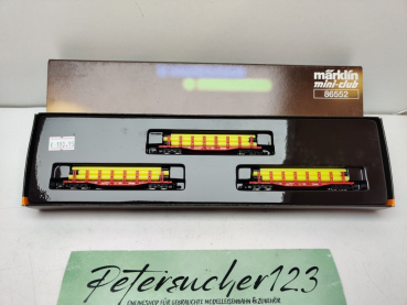 Märklin Z DC 86552 Rungenwagenset / CARGO / OVP