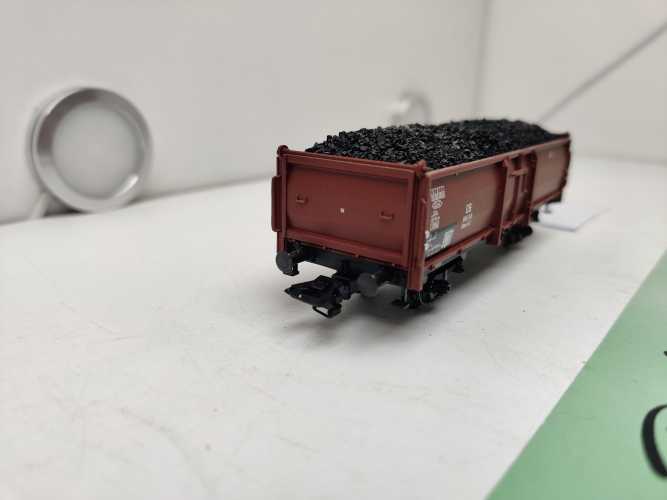 Märklin H0 AC 866 165 offenen Güterwagens / NEM / DB / Ladegut Kohle