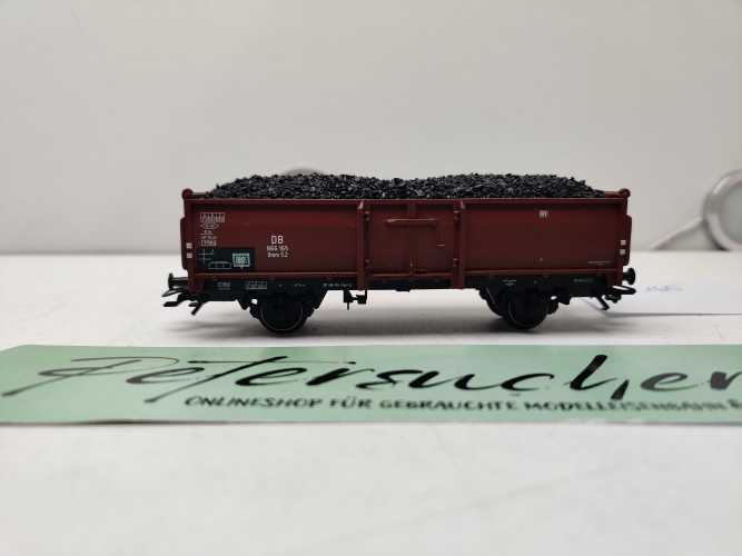 Märklin H0 AC 866 165 offenen Güterwagens / NEM / DB / Ladegut Kohle