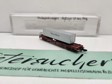 Märklin Z DC 8662 Huckepackwagen Auflieger Villeroy / Sdgkms707 / DB / EVP