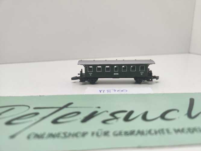 Märklin Z DC 8700 Personenwagen 2.Kl Ci / K.W.St.E.