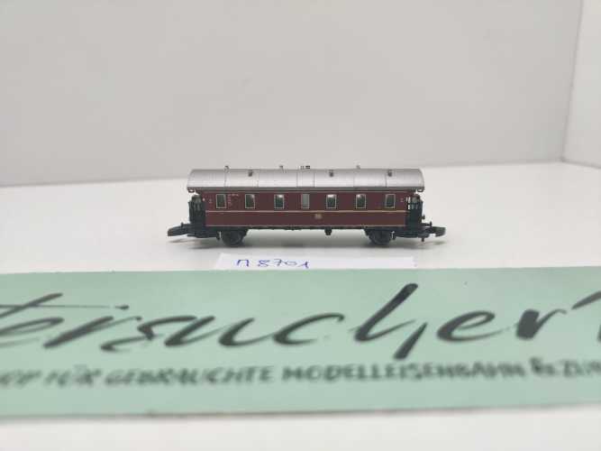 Märklin Z DC 8701 Personenwagen 2.Kl Bib / 83 382 / DB
