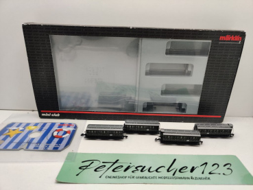 Märklin Z DC 87055 Abteilwagen-Set Berliner Vorortverkehr / inkl. CD / DRG / OVP