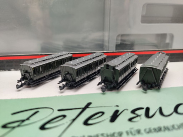 Märklin Z DC 87055 Abteilwagen-Set Berliner Vorortverkehr / inkl. CD / DRG / OVP