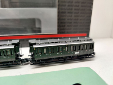 Märklin Z DC 87055 Abteilwagen-Set Berliner Vorortverkehr / inkl. CD / DRG / OVP