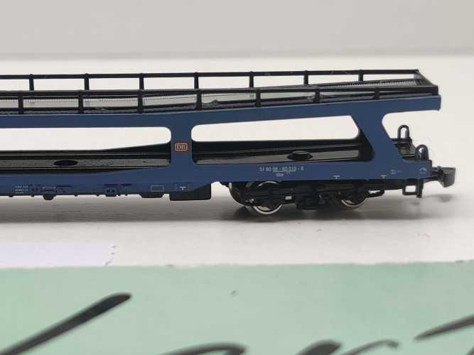 Märklin Z DC 8709 Reisezug-Autotransportwagen DDm915 / ohne Autos / DB