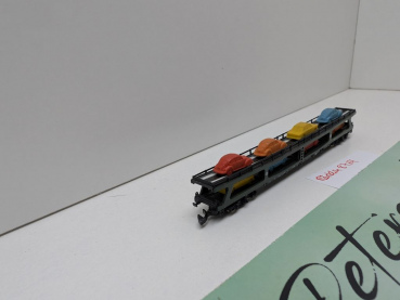 Märklin Z DC 8714 Reisezug Autotransportwagen / DDm 915 / DB