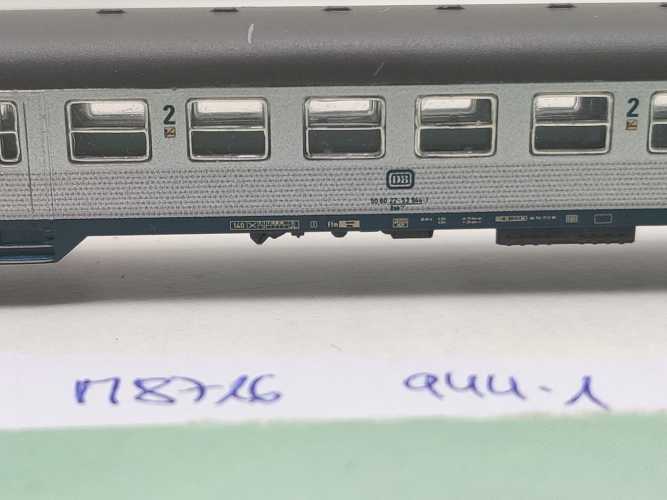 Märklin Z DC 8716 Nahverkehrswagen "Silberling" 2.Kl Bnb720 / 944-1 / DB