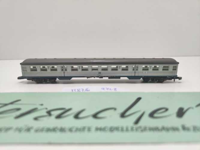 Märklin Z DC 8716 Nahverkehrswagen "Silberling" 2.Kl Bnb720 / 974-8 / DB