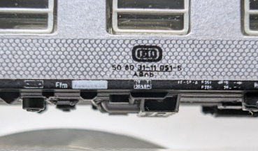 Märklin Z DC 8717 Nahverkehrswagen 1./2.Kl. / ABnrzb 704 / DB / OVP