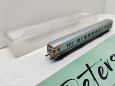 Märklin Z DC 8718 Nahverkehrswagen m Steuerabteil / 2.Kl. / BDnf735 / DB / EVP