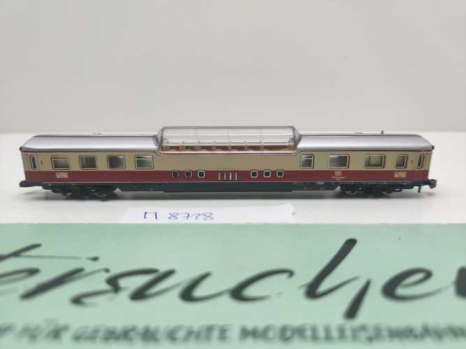 Märklin Z DC 8728 Schnellzug-Aussichtswagen 1.Kl. ADm 101 / DB