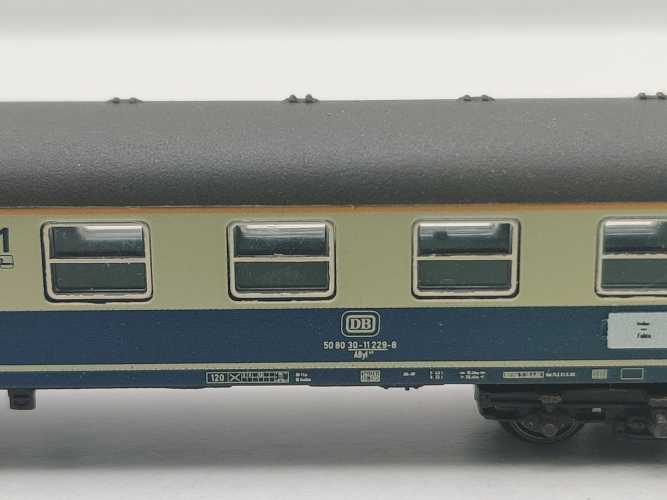 Märklin Z DC 87339 Nahverkehrswagen 1./2. Klasse AByl 411 aus Set / DB