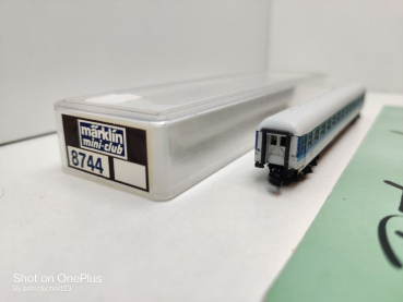 Märklin Z DC 8743 Schnellzugwagen / 2.Kl / Bim / DB / OVP