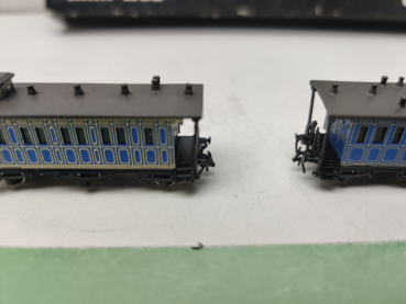 Märklin Z DC 8769 / 2-teiliges Ergänzungs-Wagen-Set / Hofzug König Ludwig II. (K.Bay.Sts.B.) / OVP