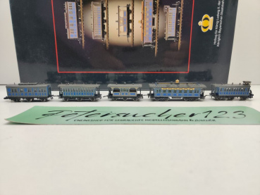 Märklin Z DC 8770 Wagen-Set Hofzug "König Ludwig" / K.Bay.Sts.B./ OVP