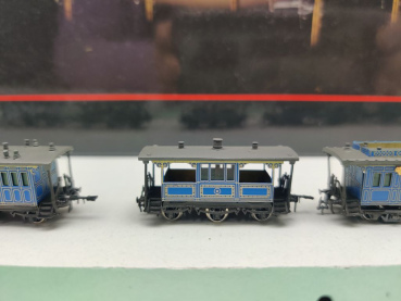 Märklin Z DC 8770 Wagen-Set Hofzug "König Ludwig" / K.Bay.Sts.B./ OVP