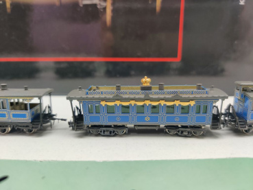 Märklin Z DC 8770 Wagen-Set Hofzug "König Ludwig" / K.Bay.Sts.B./ OVP