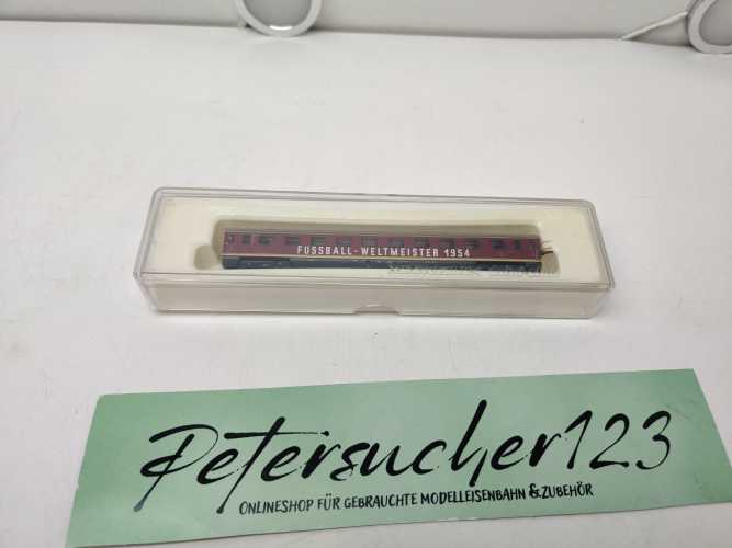 Mini Club / Märklin Z DC 87720 / Triebwagenzug-Zwischenwagen / Bauart B4ül (Gattung A4ü) / DB / Analog / OVP
