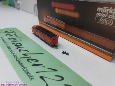 Märklin Mini Club Z DC 8809 Diesellok Southern Pacific 6446 / Analog / OVP