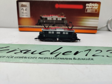 Mini Club / Märklin Z DC 88111 /  E44 Elektrische Personenzuglokomotive / Analog / DRG / OVP