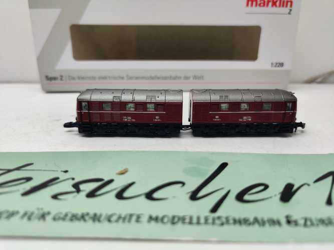 Mini Club / Märklin Z DC 88150 / Doppel-Diesellokomotive / BR V 188 001 / DB / Ep. III / OVP / Defekt 