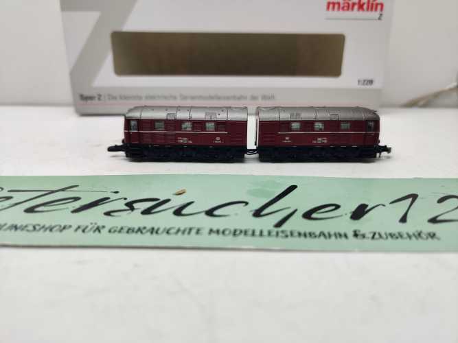 Mini Club / Märklin Z DC 88150 / Doppel-Diesellokomotive / BR V 188 001 / DB / Ep. III / OVP / Defekt
