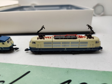 Mini Club / Märklin Z DC 88179 Doppelpackung Elektrolokomotiven BR120 / BR103 / DB / Analog / OVP