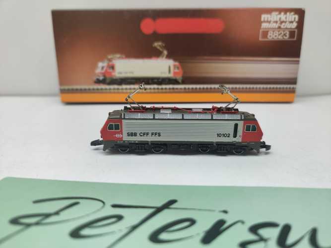 Märklin Mini Club Z DC 8823 / Elektrolokomotive BR Re 4/4 IV / SBB / Rot / Analog / OVP