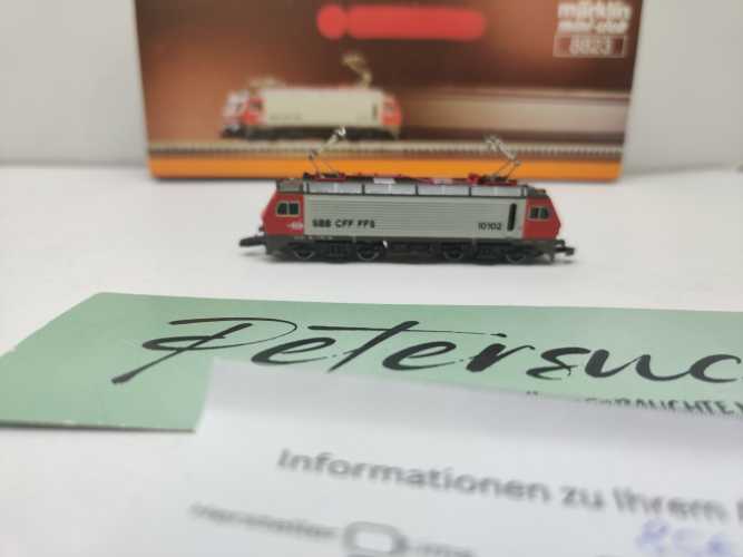 Märklin Mini Club Z DC 8823 / Elektrolokomotive BR Re 4/4 IV / SBB / Rot / Analog / OVP