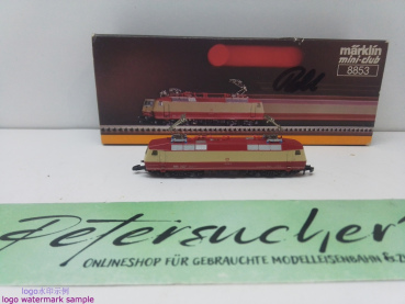 Märklin Z DC 8853 Elektrolok Beige / Rot / DB / OVP